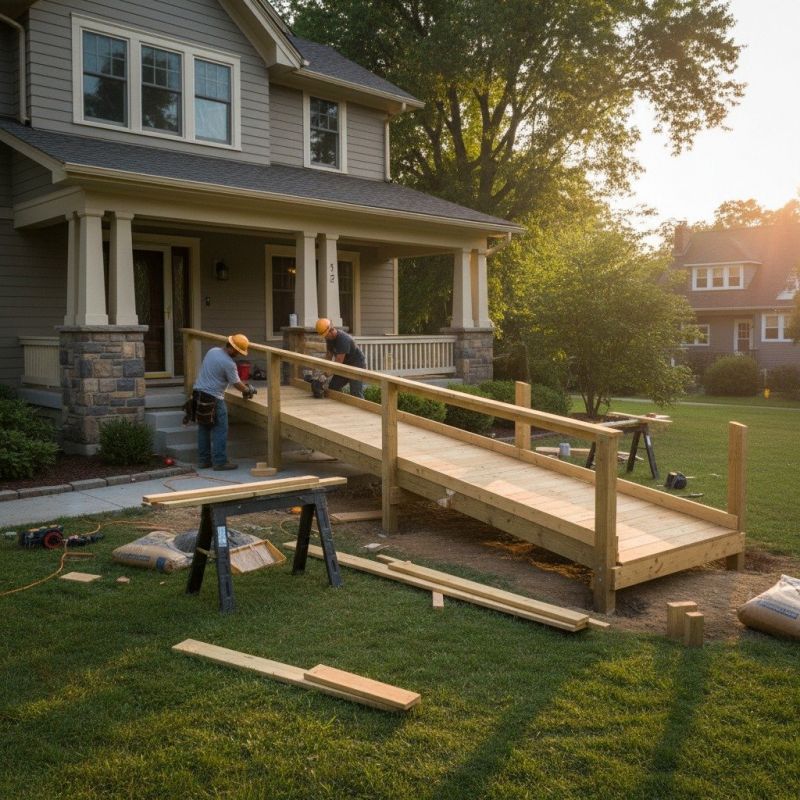 Disability Ramp Installation in Kansas City, KS